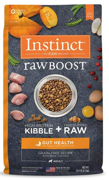Natures Variety Instinct Raw Boost Grain Free Freeze-Dried Raw Dog Food Variety image 1