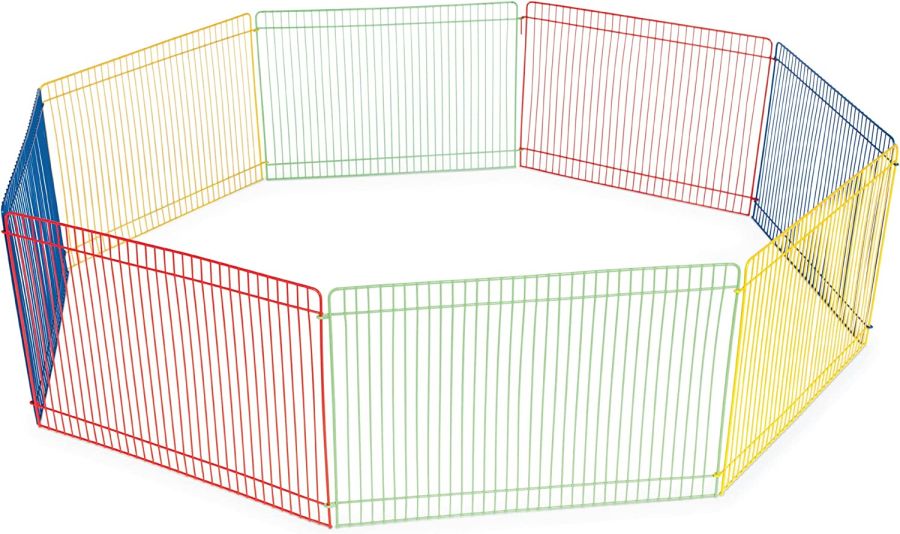 Prevue Multi-Color Small Pet Playpen for Small Pets image 0