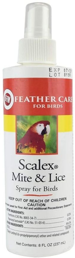Miracle Care Pet Scalex Mite and Lice Spray for Birds image 0