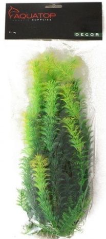 Aquatop Yellow Tipped Aquarium Plant - Green image 0