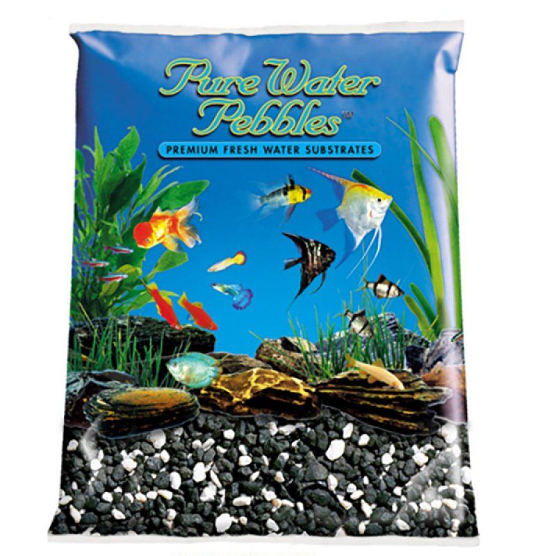 Pure Water Pebbles Aquarium Gravel - Salt & Pepper image 0