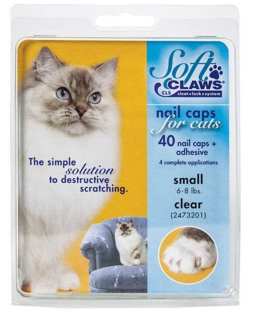 Soft Claws Nail Caps for Cats Clear image 0