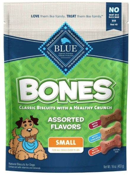 Blue Buffalo Classic Bone Biscuits Assorted Flavors Small image 0
