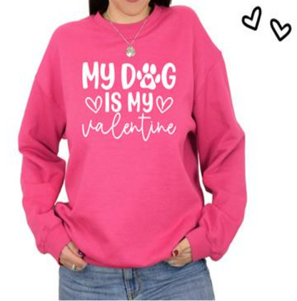 Valentine Sweatshirt Unisex Crew Neck image 1
