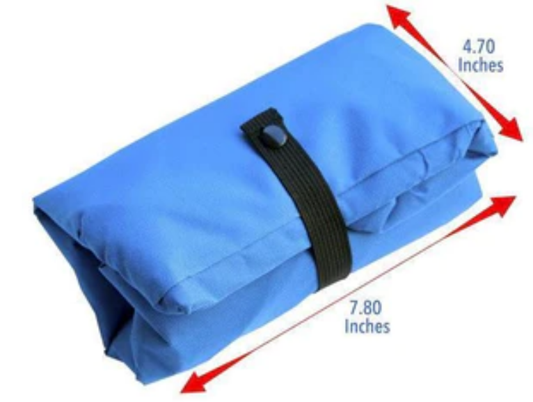 Pet Life ® 'Litter Go' Travel Folding Waterproof Kitty Cat Litterbox and Bath image 1