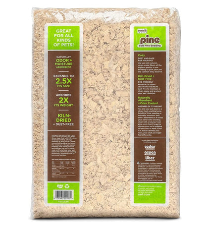 Pet's Pick Kiln Dried Soft Pine Bedding - Pine - 141 L image 1