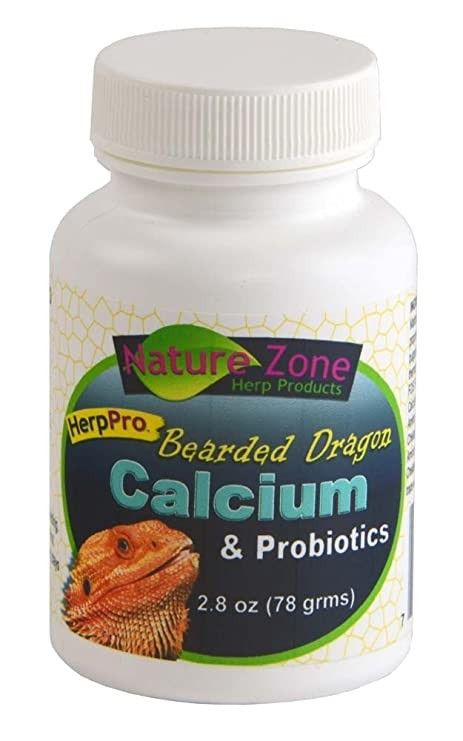 Nature Zone Herp Pro Bearded Dragon Calcium and Probiotics image 0