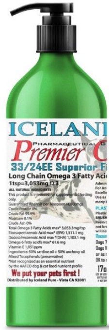 Iceland Pure Health Enhancing Omega Oil For Large Dogs image 0