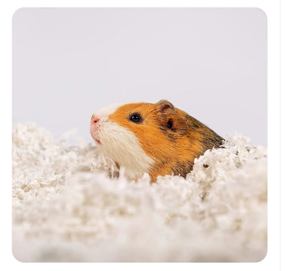 Uber Soft Paper Pet Bedding - White - 56 L image 1