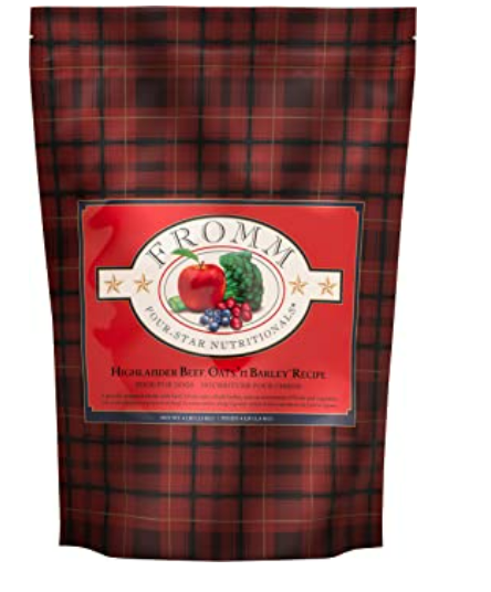 FROMM Four-Star Nutritionals Highlander Beef Oats and Barley Dry Dog Food image 0