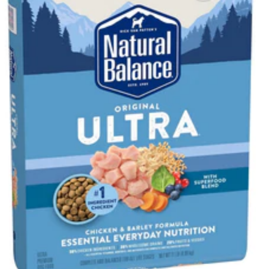 Natural Balance Original Ultra Chicken & Barley Formula Dry Dog Food image 0