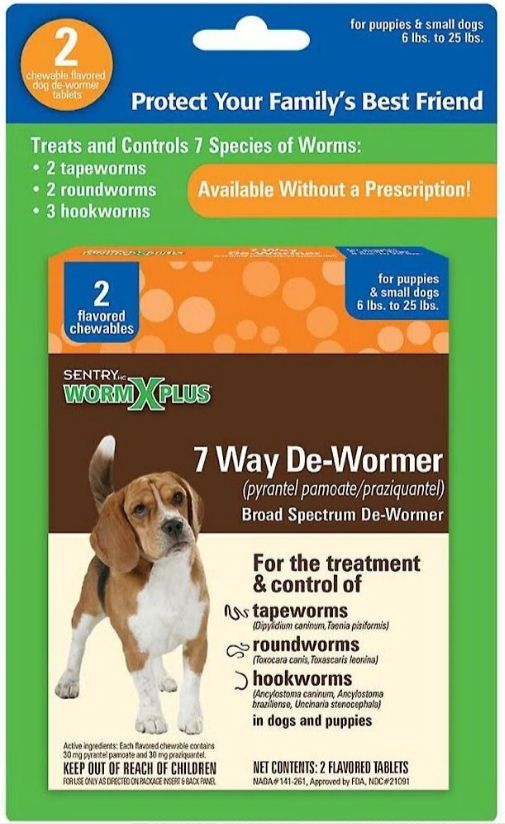 Sentry Worm X Plus - Small Dogs image 0