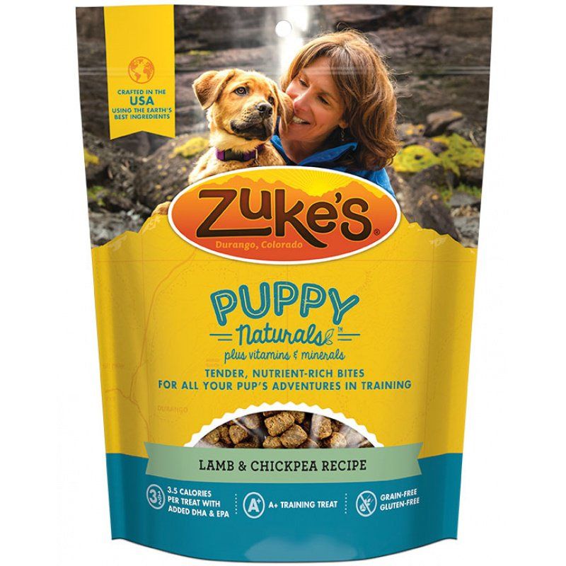 Zukes Puppy Naturals Dog Treats - Lamb & Chickpea Recipe image 0