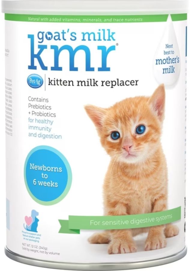 PetAg Goat's Milk KMR Kitten Milk Replacer Powder image 0