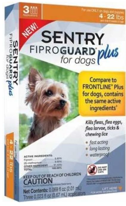 Sentry Fiproguard Plus IGR for Dogs & Puppies image 0