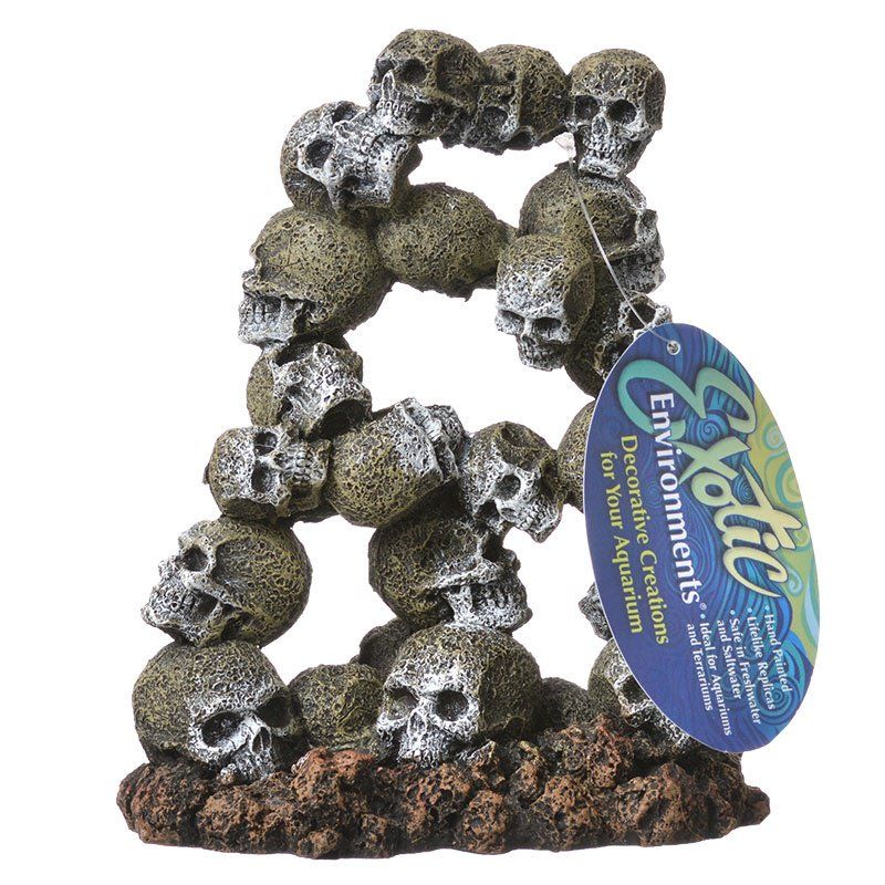 Exotic Environments Skull Archway Aquarium Ornament image 0