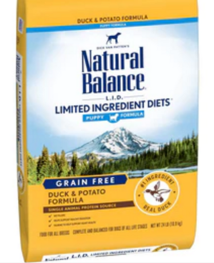 Natural Balance Limited Ingredient Diets Grain Free Potato and Duck Puppy Food image 0