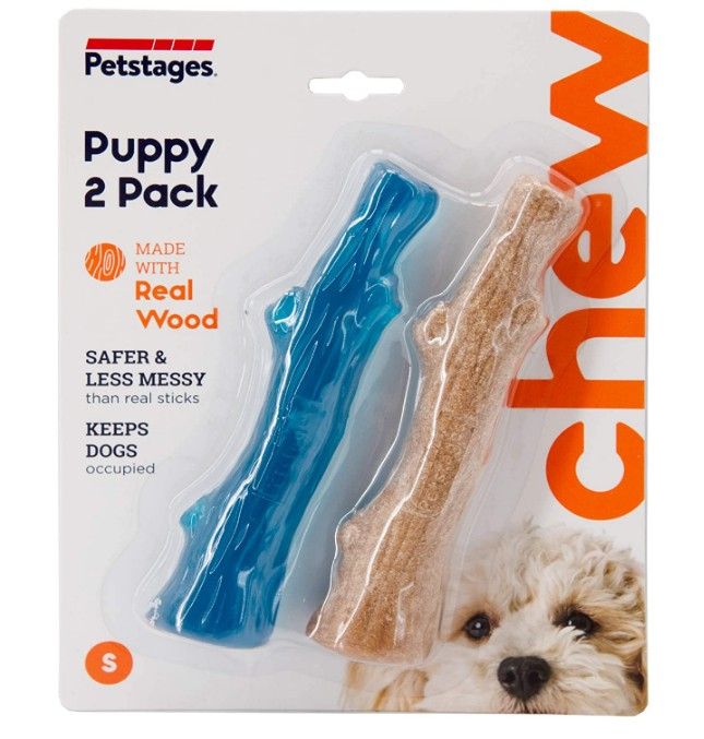 Petstages Dogwood Chew Stick Puppy Combo Small image 0