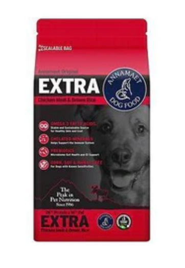 Annamaet 26% Extra Dry Dog Food - 25 lb Bag image 0