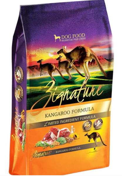 Pets Global Zignature Kangaroo Formula Dry Dog Food image 0