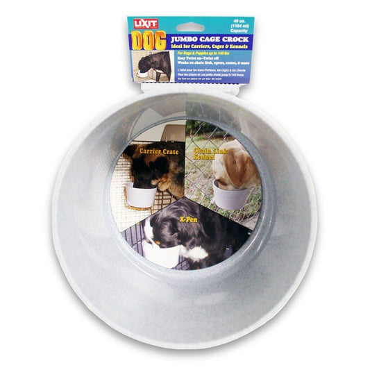 Lixit Quick Lock Crock Hanging Feeder image 0
