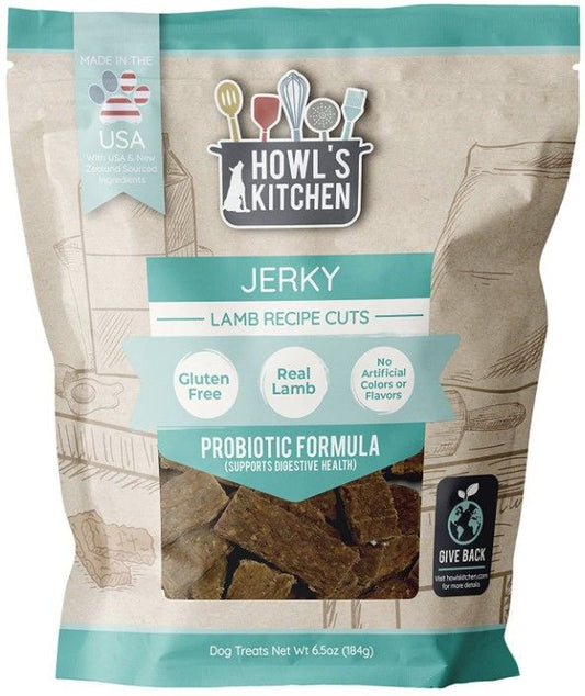 Howls Kitchen Lamb Jerky Cuts Probiotic Formula image 0
