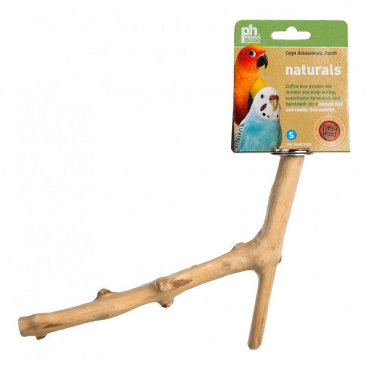 Prevue Naturals Y-Branch Perch - Coffea Wood image 0