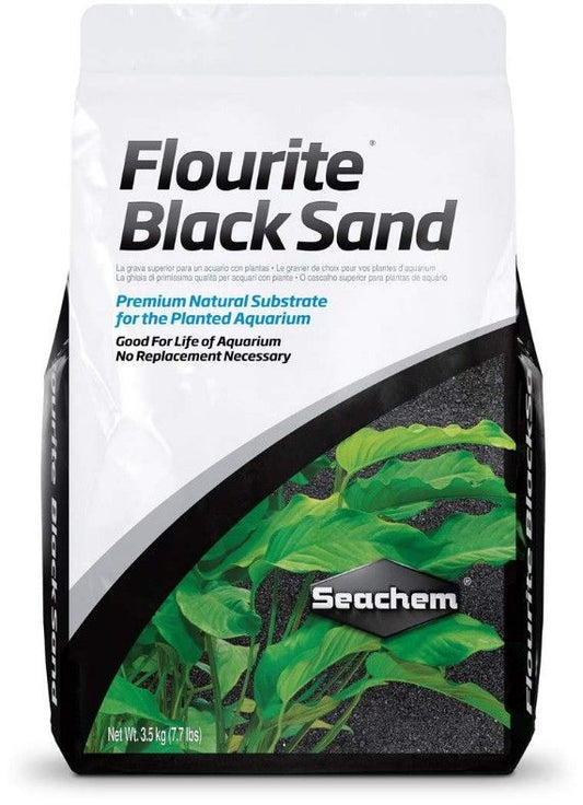 Seachem Flourite Black Sand for Planted Aquariums image 0
