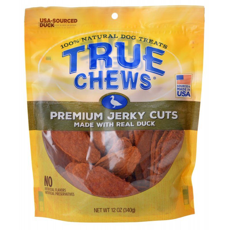 True Chews Premium Jerky Cuts with Real Duck image 0