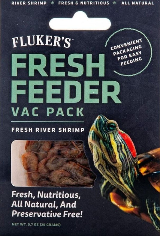 Flukers Fresh Feeder Vac Pack Aquatic Shrimp for Reptiles image 0