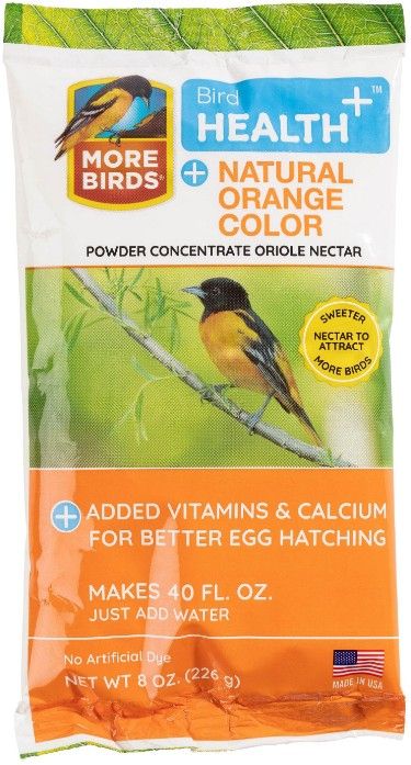 More Birds Health Plus Natural Orange Oriole Nectar Powder Concentrate image 0