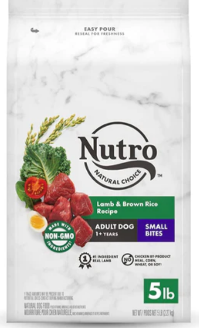 Nutro Natural Choice Small Bites Adult Lamb & Rice Dry Dog Food image 0