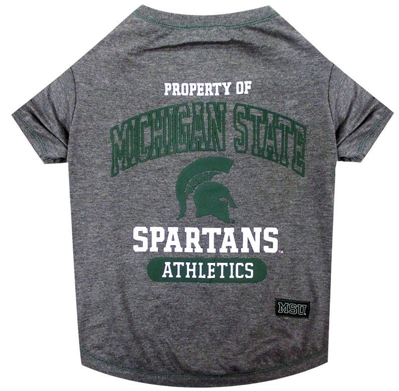Pets First Michigan State Tee Shirt for Dogs and Cats image 0
