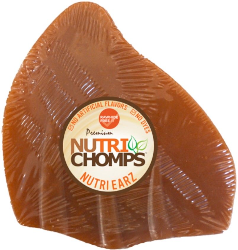Nutri Chomps Wrapped Pig Ear Dog Treat image 0