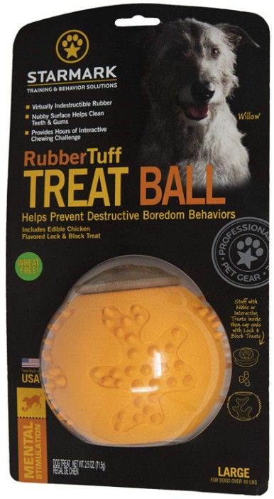 Starmark RubberTuff Treat Ball Large image 0