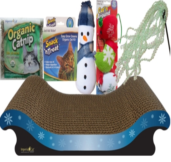 Deluxe Holiday Gift Set for Cats image 1