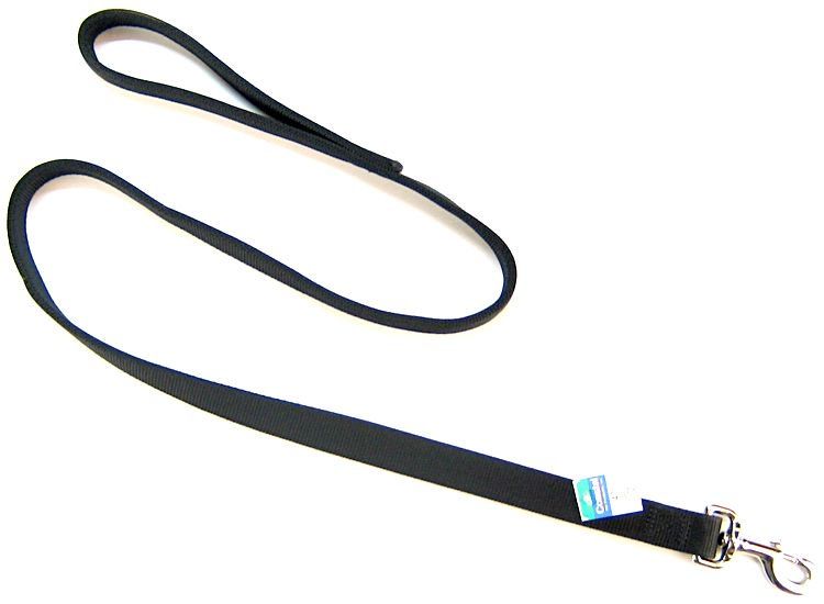 Coastal Pet Double Nylon Lead Black image 0