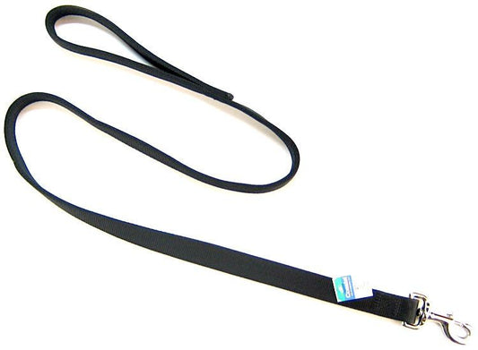 Coastal Pet Double Nylon Lead Black image 0