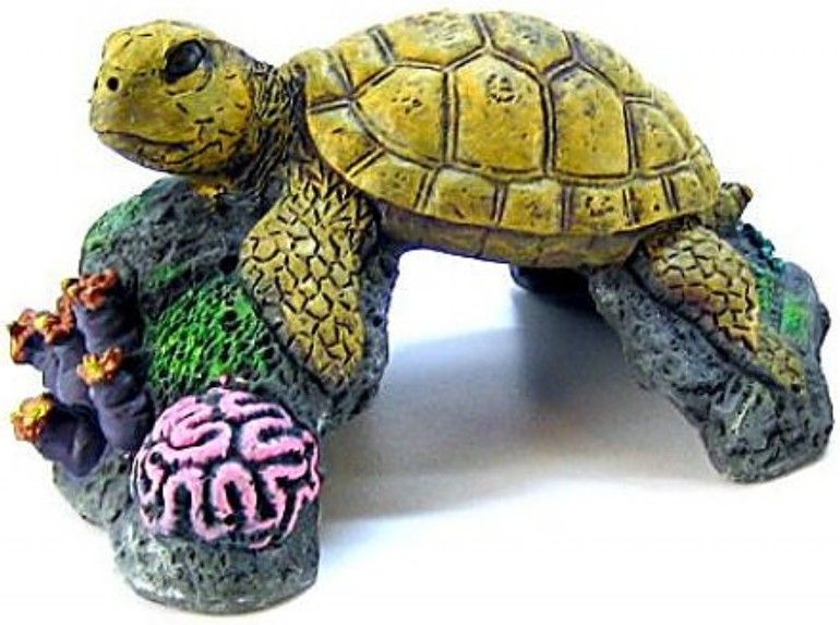 Blue Ribbon Sea Turtle Ornament image 0