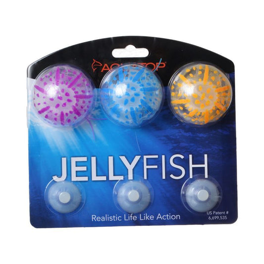 Aquatop Silicone Jellyfish Aquarium Ornament - Assorted Colors image 0