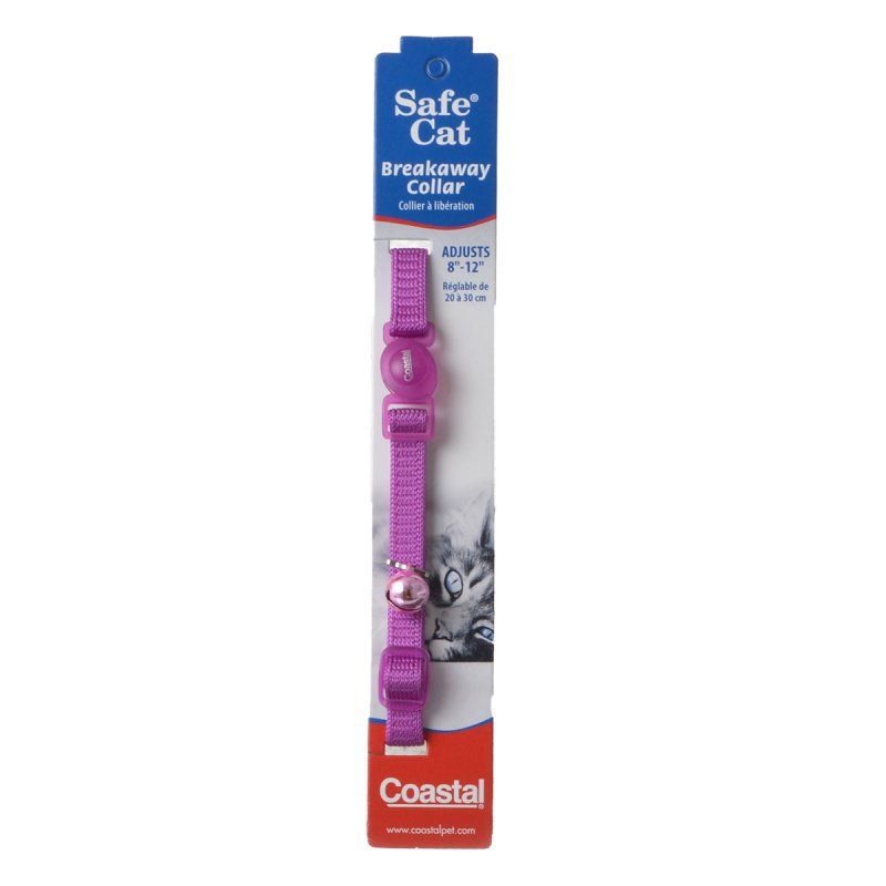 Coastal Pet Safe Cat Nylon Adjustable Breakaway Collar - Orchid image 0