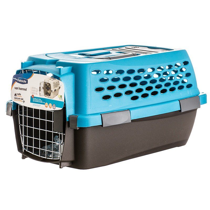 Petmate Vari Kennel Ultra - Breeze Blue/Coffee Brown image 0