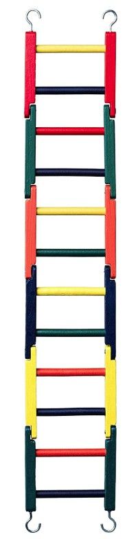 Prevue Carpenter Creations Hardwood Bendable 6 Section Ladder image 0