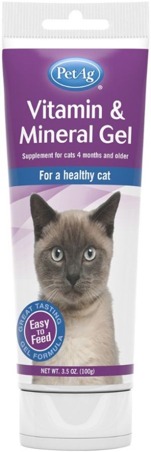 PetAg Vitamin & Mineral Gel for Cats image 0
