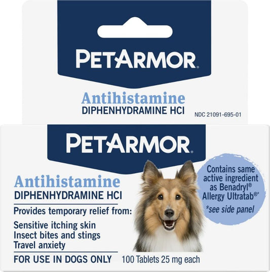 PetArmor Antihistamine Medication for Allergies for Dogs image 0