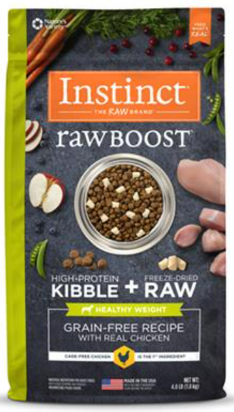 Natures Variety Instinct Raw Boost Grain Free Freeze-Dried Raw Dog Food Variety image 2