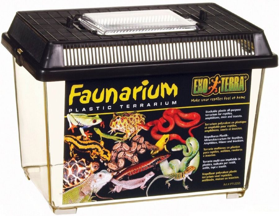 Exo-Terra Faunarium Plastic Terrarium image 0