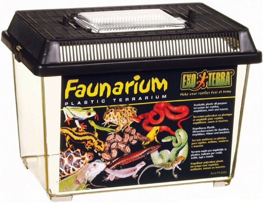 Exo-Terra Faunarium Plastic Terrarium image 0