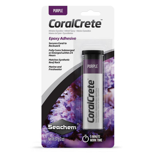 Seachem CoralCrete Purple Epoxy Adhesive image 0