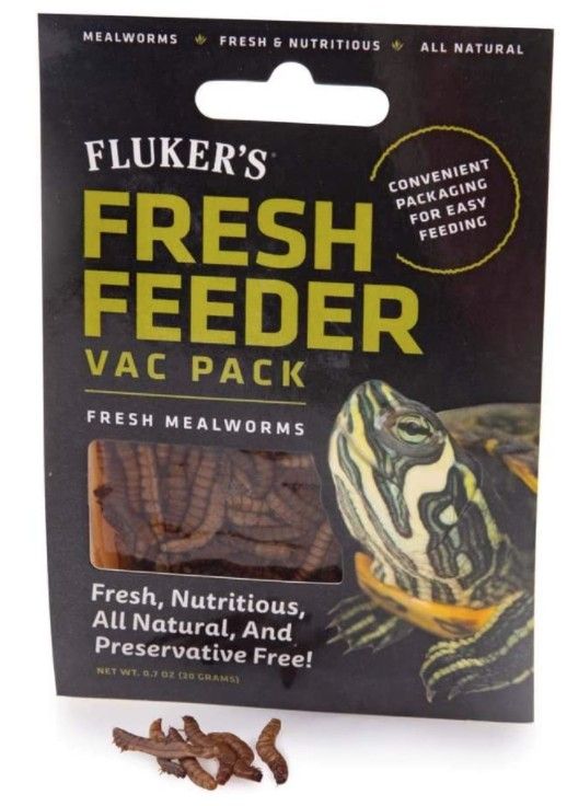 Flukers Mealworm Fresh Feeder Vac Pack image 0